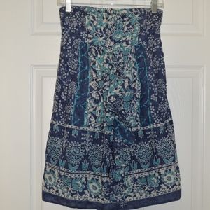 Blue Strapless American Eagle Sundress